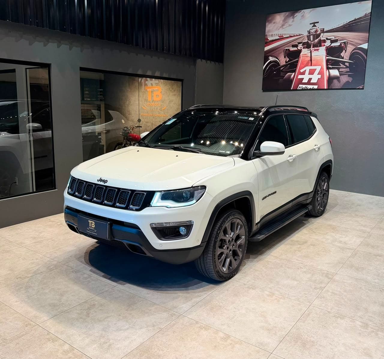 JEEP COMPASS S 4X4 DIESEL BRANCO 2021