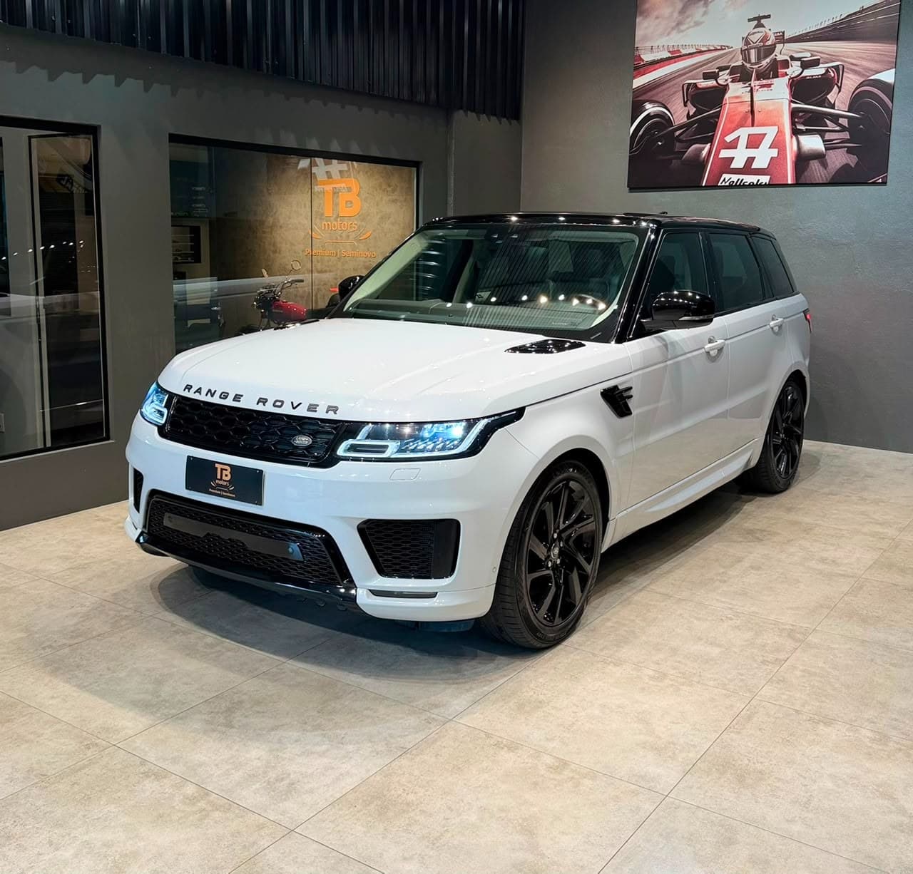 RANGE ROVER SPORT HSE SI4 HIBIRDA BRANCA 2020