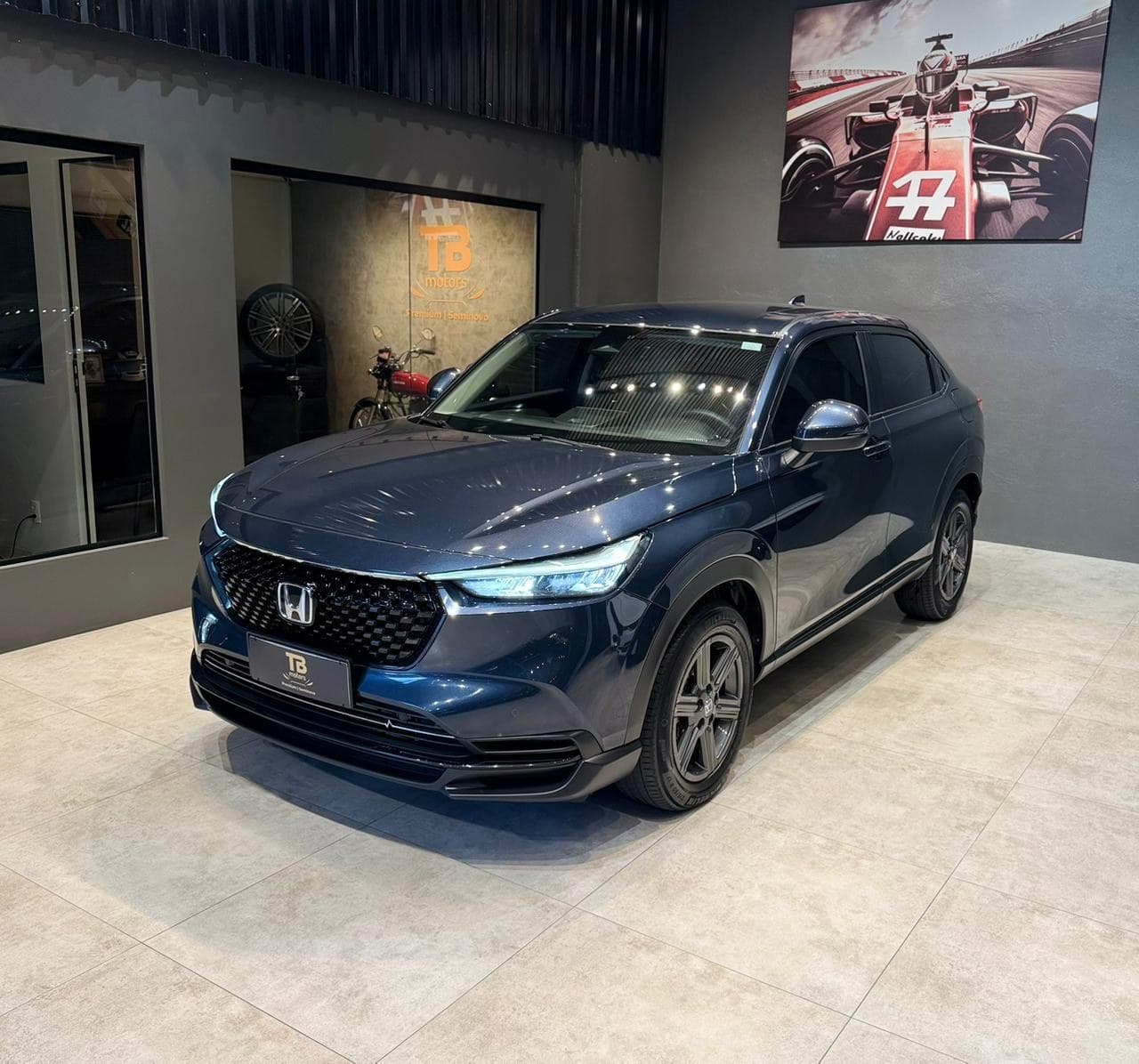 HONDA HR-V ADVANCE 1.5 TURBO CINZA 2023